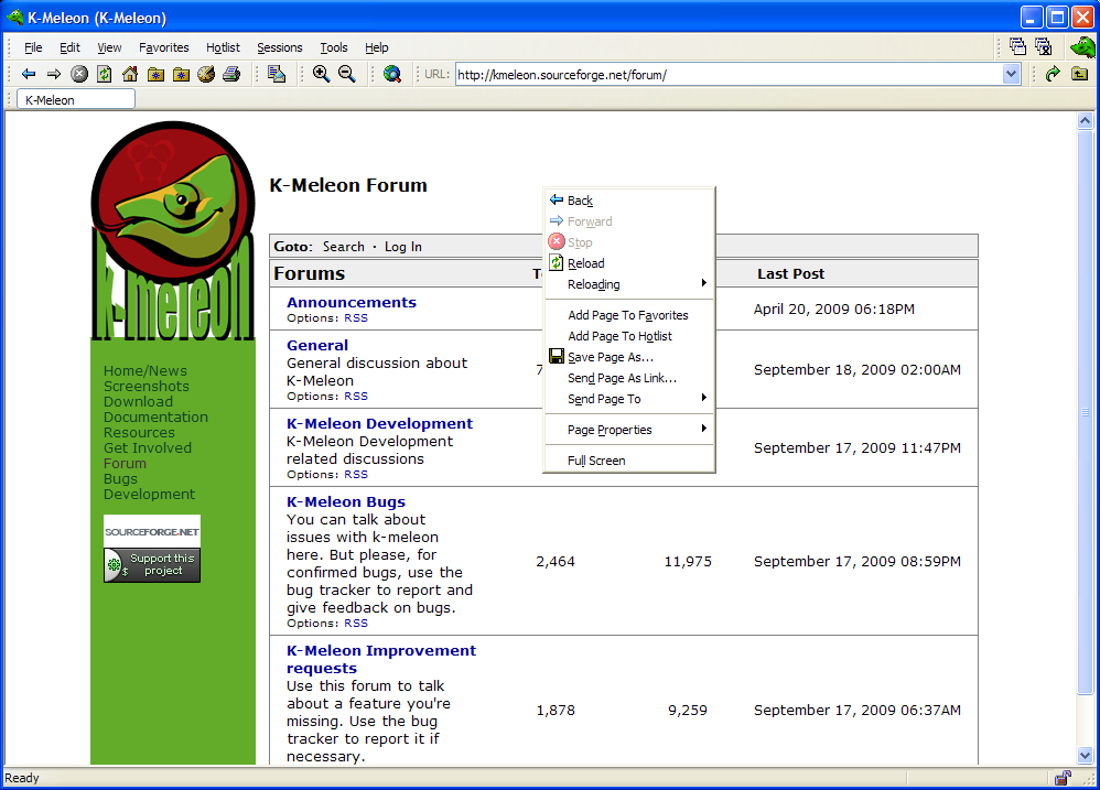 instal the last version for android K-Meleon 76.4.7 (2023.06.24)